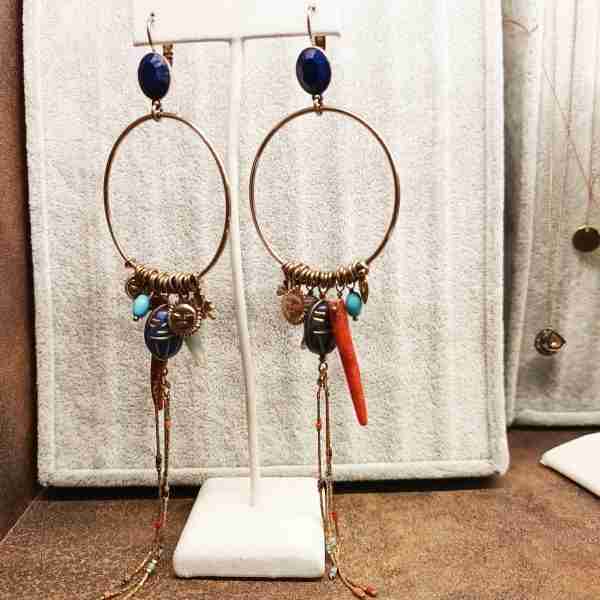 Pendientes aros étnicos