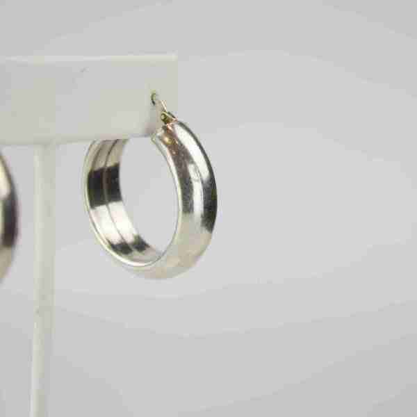 Pendientes aros plata