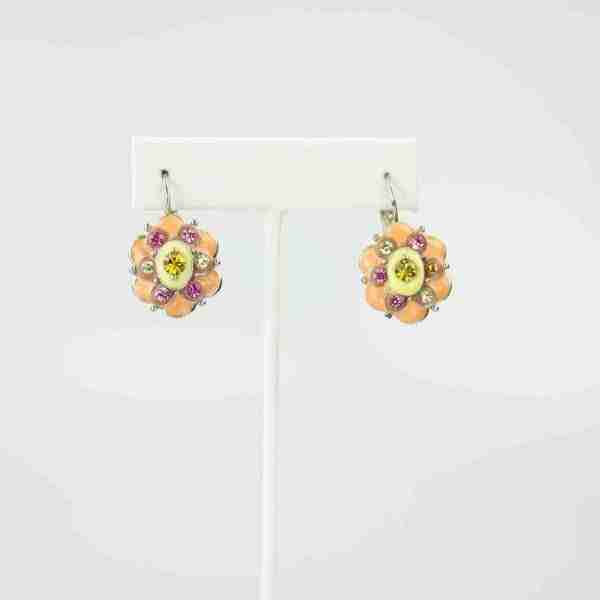 Pendientes flor