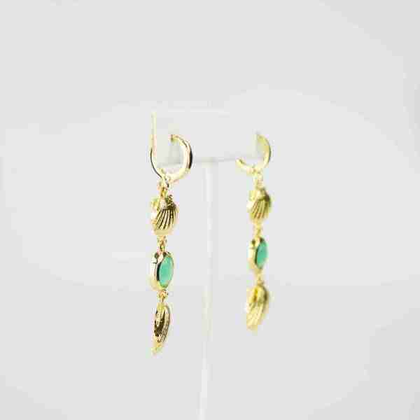 Pendientes conchas