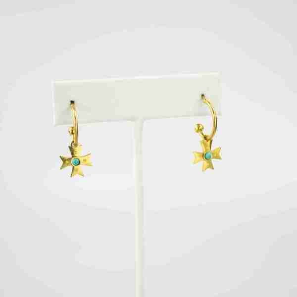 Pendientes Aros cruces