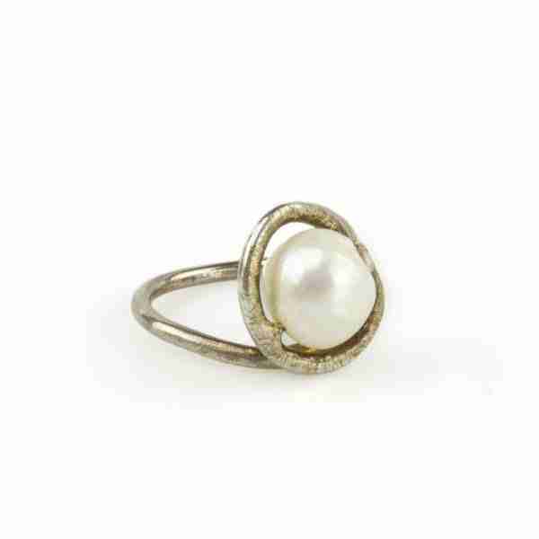 Anillo Perla Barroca