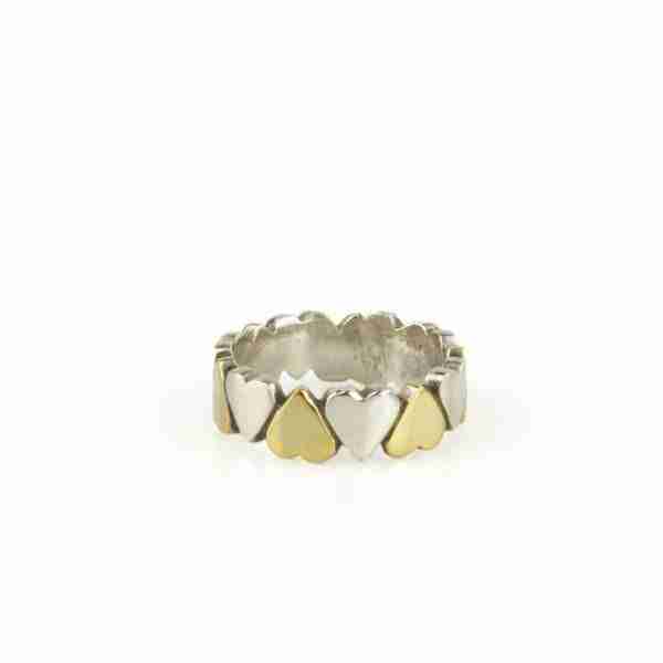Anillo Corazones