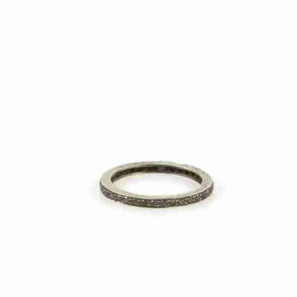 Anillo alianza diamantes