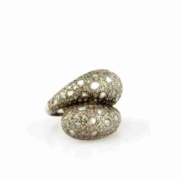 Anillo vintage con diamantes