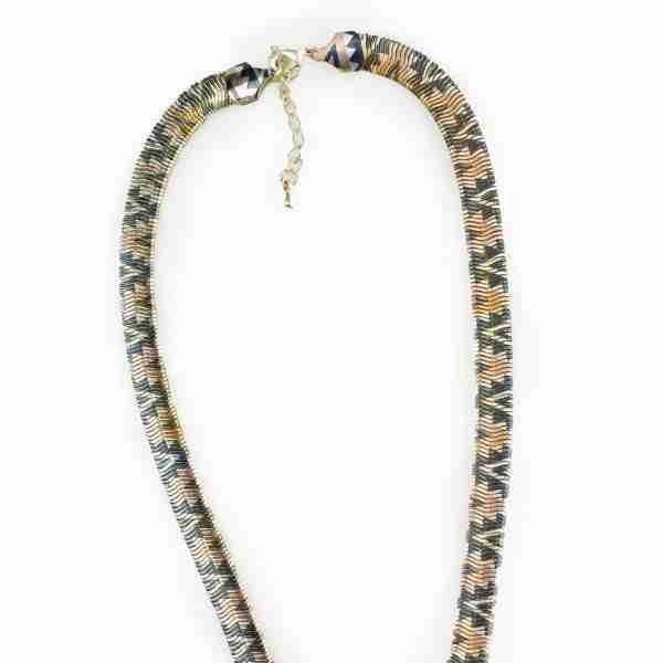 Cadena de plata serpiente