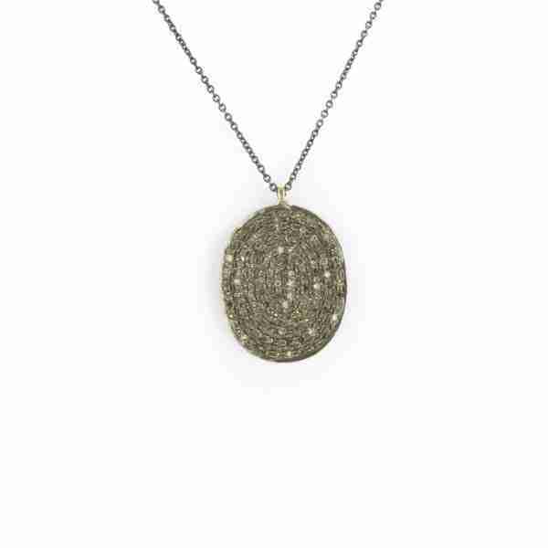 Colgante Chapas Diamantes
