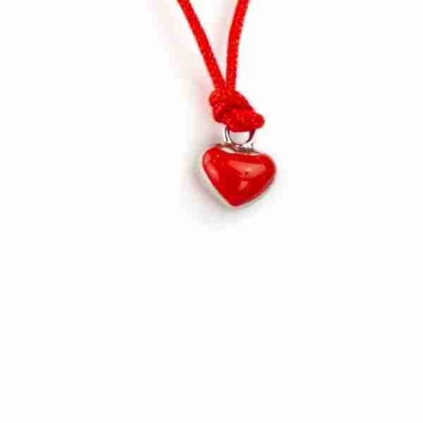 Colgante mini corazón de plata