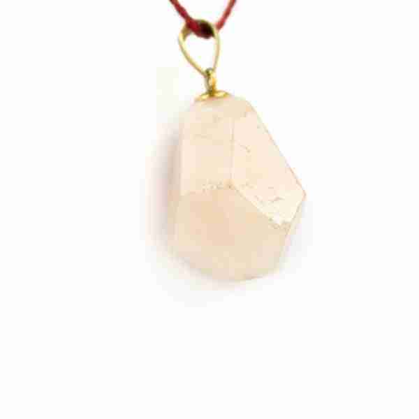 Colgante Piedra Topacio Rosa