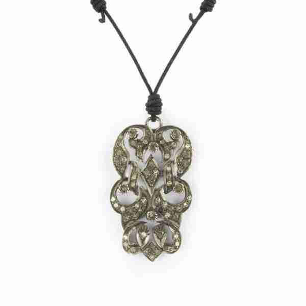 Colgante Estilo Victoriano con diamantes