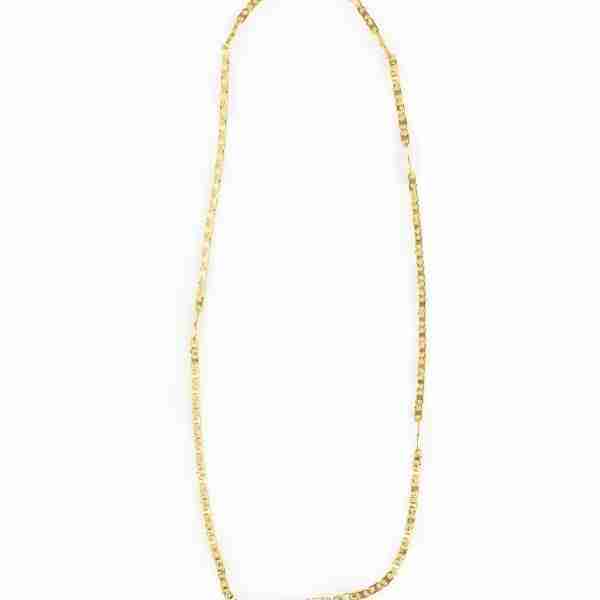 Collar Cadena aplastada