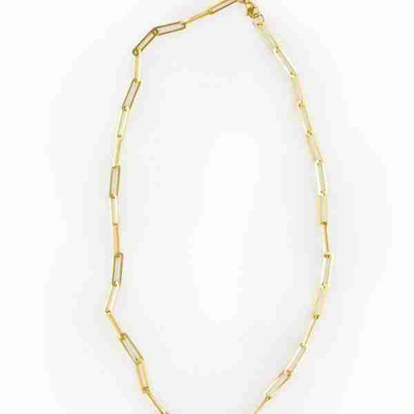 Collar cadena eslabones