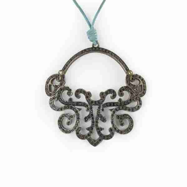 Collar Corona Zafiros