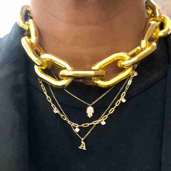 MECOLLECTION - Collar eslabón Cubano