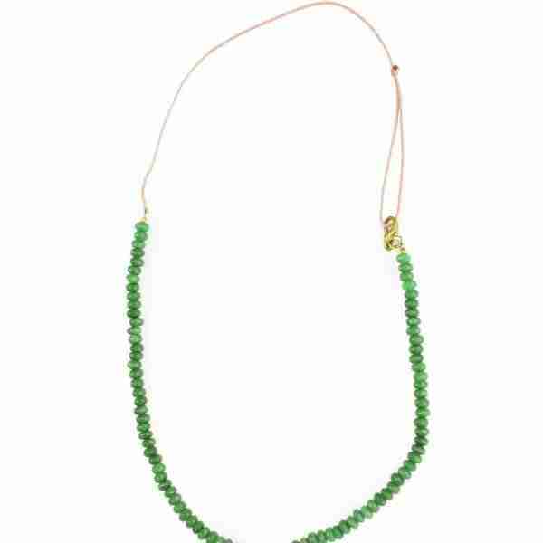 Collar esmeraldas