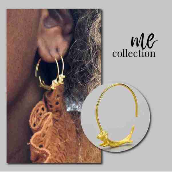 MECOLLECTION - Pendientes Aros de Salchicha