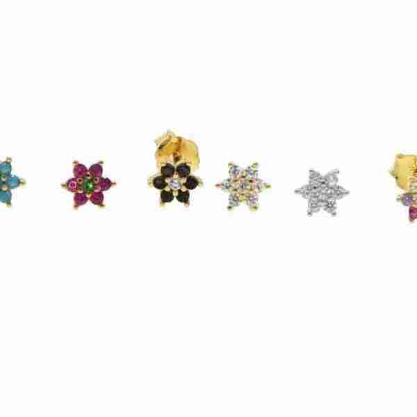 MECOLLECTION - Pendientes minimalistas de plata de ley