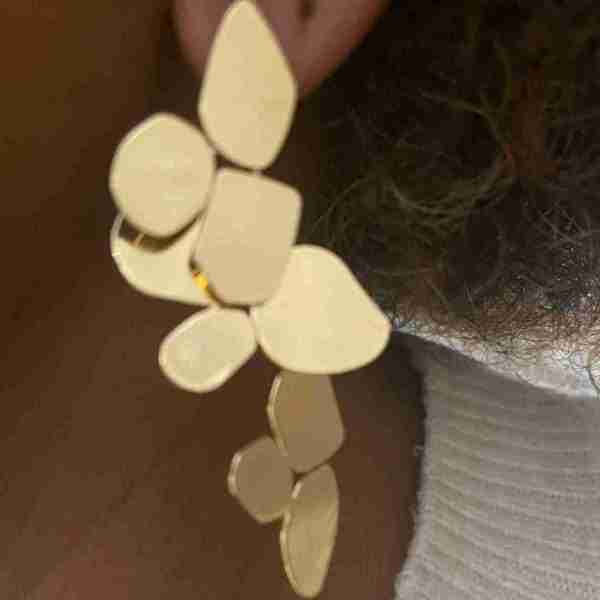 Pendientes ´street style´ de hojas