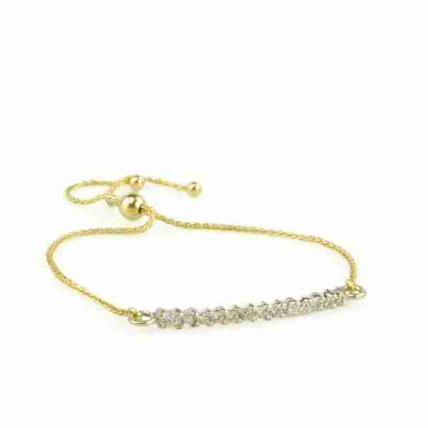 Pulsera Barra Brillantes