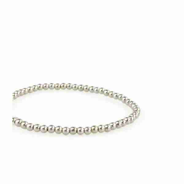 Pulsera Bolitas Plata