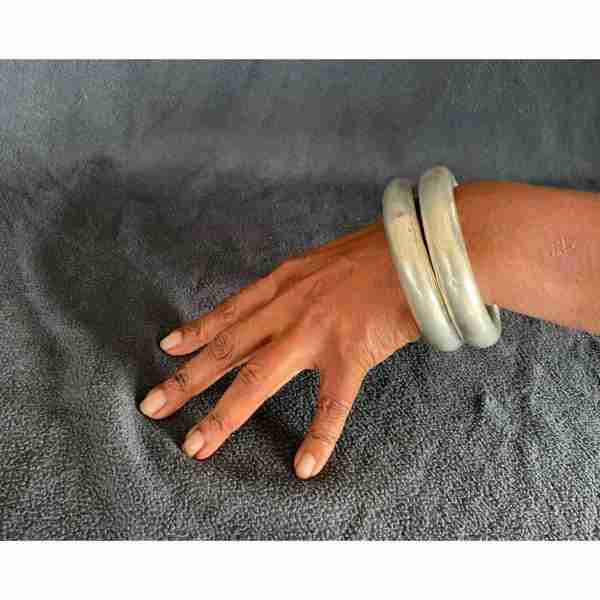 Pulsera de plata Miao
