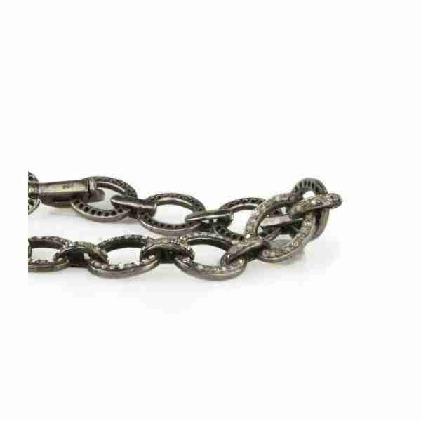Pulsera de Eslabones de Diamantes