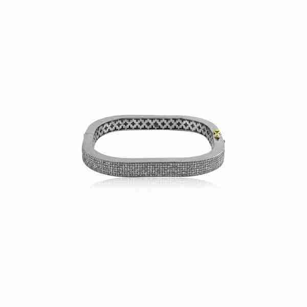 Pulsera fina de Plata y Diamantes