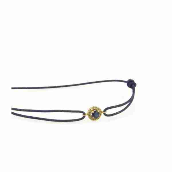 Pulsera ojo zafiro