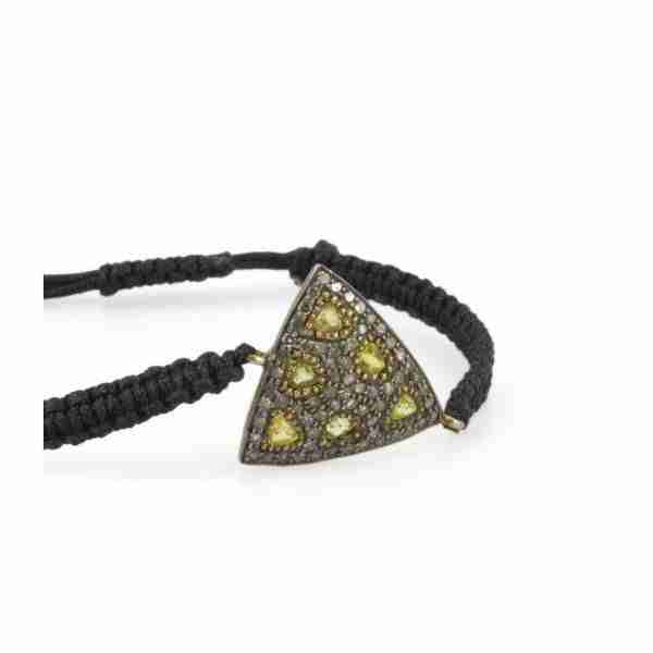 Pulsera triángulo citrinos