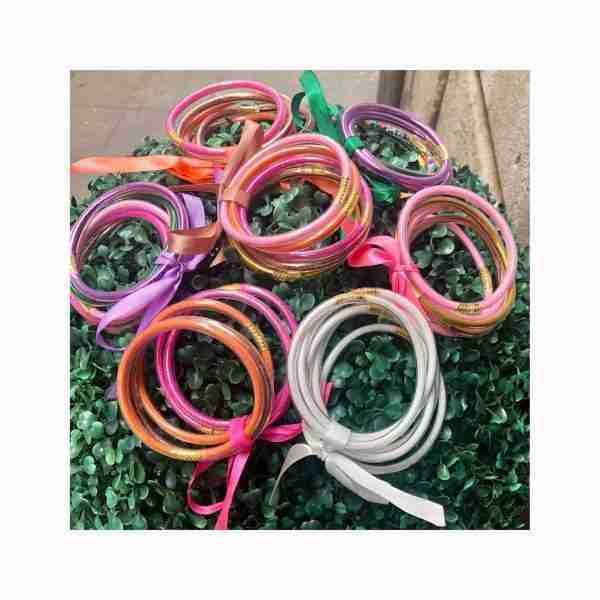 MECOLLECTION - Set de 5 pulseras de colores