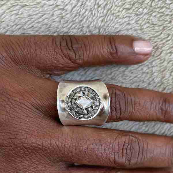 Belkis´Collection - Anillo con diamante central