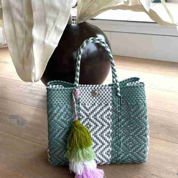 Bolso tejido modelo MINI
