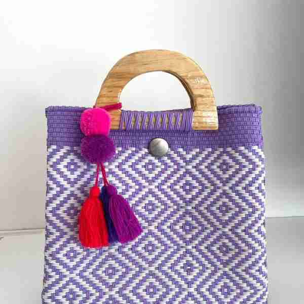 Bolso tejido modelo HILDA