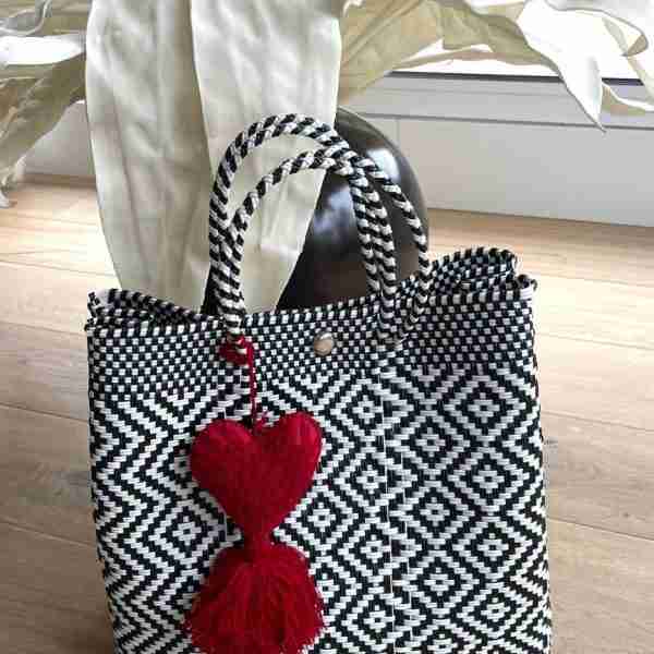 Bolso mediano tejido modelo ANA