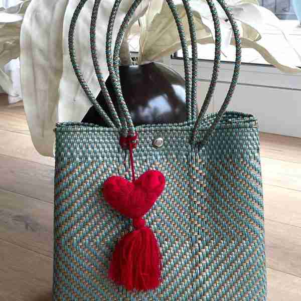 Bolso mediano tejido modelo SOFÍA