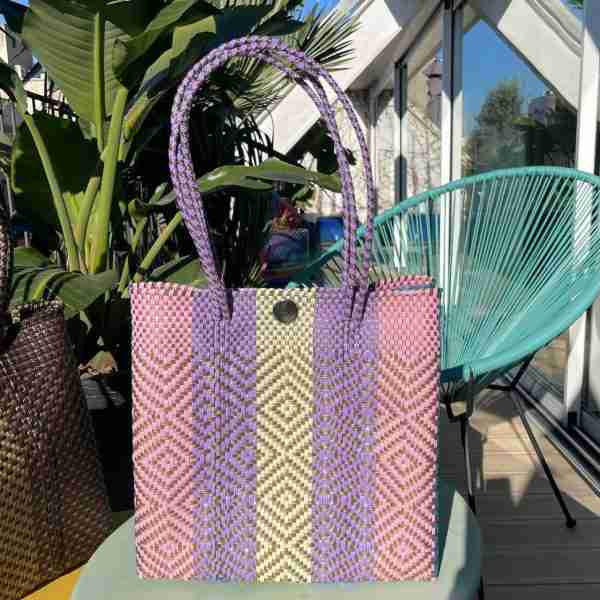 Bolso mediano tejido modelo SOFÍA